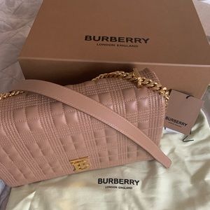 Burberry Medium Lola bag in brown with box and dust bag. Only used once!!!!!